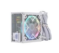 JUNNASALIKER Desktop Power Supply 650W-850W 12CM Color Light Effects Cooling Fan Efficient Ventilation Frame For Optimaled Airflows