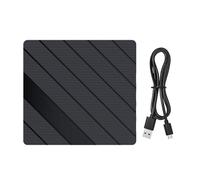 JUNNASALIKER External CDDVD Drives For Laptop USB3.0 External Burners With Light Multiple Port For Laptop Desktop