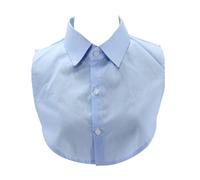 JUNNASALIKER False Collars Dickey Collar Blouse False Detachable Collar for Women Blue