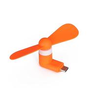 JUNNASALIKER Fan Outdoor Portable USB Type C Port Cooling Fan For Phone Tablet Accessory