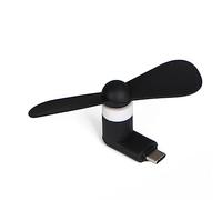 JUNNASALIKER Fan Outdoor Portable USB Type C Port Cooling Fan For Phone Tablet Accessory