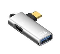 JUNNASALIKER High Speed USB C To A Female Adapter Converter Fast Charging 5Gbps Data Transfer With 100W/10W Power Delivery