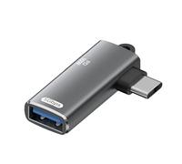 JUNNASALIKER High Speed USB C To A Female Adapter Converter Fast Charging 5Gbps Data Transfer With 100W/10W Power Delivery