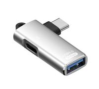 JUNNASALIKER High Speed USB C To A Female Adapter Converter Fast Charging 5Gbps Data Transfer With 100W/10W Power Delivery
