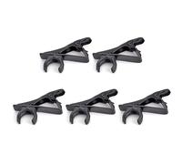 JUNNASALIKER Metal Mic Clip 5pcs Lapel Microphone Clip Accessories For Voice And Video Calls &Easy To Use