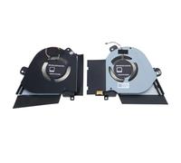 JUNNASALIKER New Laptop Cooling Fan For ROG Zephyrus S GX502 LWS Notebook CPU GPU Radiator For 12V 4-pin 4-wires Laptop Cooler