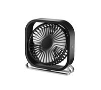 JUNNASALIKER Portable USB Fan Cooling Fan Air Cooler Three-speed Adjustable Desktop Fan Desktop Office Bedroom