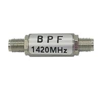 JUNNASALIKER Professional 1420MHz Bandpass Filter Metal Bandpass Filter Device Essential Upgrades For Radio Astronomy Projects