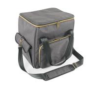 JUNNASALIKER Record Holder Box Large Capacity CDs Bag Albums Storage Carrying Bag Travel Organizers Bag with Dividers Easy to Carry