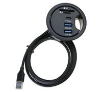 JUNNASALIKER USB Docking Station USB3.0 Dock Laptop Docking Station Card Reader USB Desk Splitter Dock Station For Desktop PC