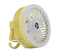 JUNNASALIKER USB Fan Desk Fan 3 Speed Adjustable Strong Ultra-quiet Desktop Cooling Fan With LED Light For Home Office