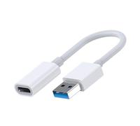 JUNNASALIKER USB3.0 Male To USB C Female Adapter Cable 5Gbps For Fast Charging And Data Transfer Digital Headsets Conversion Cord