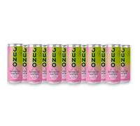 Juno Bamboo Water - Passion Fruit Sparkling Water | Flavored Sparkling Water | Bamboo Water Sparkling Slim cans | Non Alcoholic Drink | Low Calorie, Vegan, Natural Antioxidants and Vitamins | 12X250ml
