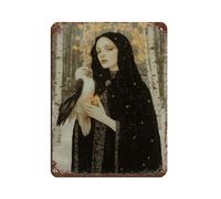Juno Print, Giclee Eagle Goddess & Protector of Marriage Poste Retro Poster Metal Tin Sign Chic Art Retro Iron Painting Bar People Cave Cafe Family Garage Poster Wall Decoration 12x16inch(30x40cm)