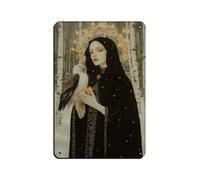 Juno Print, Giclee Eagle Goddess & Protector of Marriage Poste Tin Sign Vintage Metal Pub Club Cafe Bar Home Wall Art Decoration Poster Retro 8x12inch(20x30cm)