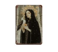 Juno Print, Giclee Eagle Goddess & Protector of Marriage Poste Tin Sign Vintage Metal Pub Club Cafe Bar Home Wall Art Decoration Poster Retro 8x12inch(20x30cm)