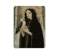 Juno Print, Giclee Eagle Goddess & Protector of Marriage Poste Tin Sign Vintage Metal Pub Club Cafe Bar Home Wall Art Decoration Poster Retro 12x16inch(30x40cm)
