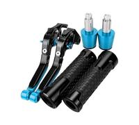 JUNOOS Brake Clutch Levers Handlebar Hand Grips Ends for Aprilia RS50 2000 1999-2005 Motorcycle Adjustable(See The figure23)