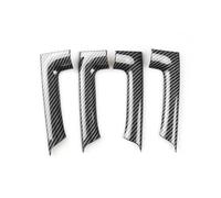 JUNOOS Car Car Interior Door Handle Panel Cover Moulding Trim for VW for Golf 6 MK6 2009 2010 2011 2012 2013
