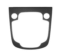 JUNOOS Car Carbon Fiber Car Gear Shift Cover Center Console Panel for Hyundai for Kona N for N-Line 2021 2022 2023 2024 (Matte Carbon)