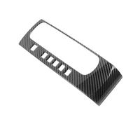 JUNOOS Car Carbon Fiber Texture Gear Shift Panel Cover Trim for Civic 2016 2017 2018 2019 2020 2021 Left Hand Drive