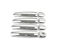 JUNOOS Car Exterior Door Handle Covers for VW for Golf 4 for Jetta for Bora MK4 1999-2004 for Rabbit A4 1J for Passat B5 1997-2005(Silver B)