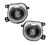 JUNOOS Car Fog Lamps LED Angel Eyes Headlight 63177317251 63177317252 For X3 F25 X4 F26 X5 F15 X6 F16 2014 2015 2016 2017 2018 2019 (Led White 2)