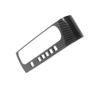 JUNOOS Car for Civic 2016 2017 2018 2019 2020 2021 Left Hand Drive Carbon Fiber Texture Gear Shift Panel Cover Trim