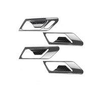 JUNOOS Car for VW for Golf 6 MK6 2008-2013 LHD/RHD Car Interior Door Handle Pull Bowl Frame Cover Trim (LHD)