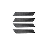 JUNOOS Car for VW for Golf 7 7.5 Mk7 2013-2017 Carbon Fiber Pattern Inner Door Armrest Handle Cover Trim