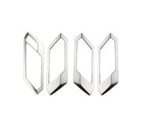 JUNOOS Car for VW for T-R&OC 2018 2019 2020 2021 2022 2023 2024 4Pcs Stainless Steel Car Inner Door Handle Cover Sticker Trim