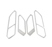 JUNOOS Car for VW for Tiguan MK2 2017 2018 2019 2020 2021 2022 Car Inner Door Handle Frame Trims (Matte Silver)