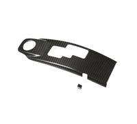 JUNOOS Car Real Carbon Fiber Car Central Control Shift Gear Panel Cover Trim for N&issan GTR R35 2008-2016