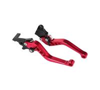 JUNOOS CNC Clutch Brake Handle Lever 22mm 7/8" for Most Motorbike Scooter Motorcycle Accessories(Red A)