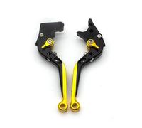 JUNOOS CNC Folding Extendable Motorcycle Brake Clutch Lever for Keeway RKF 125 2019 2020 2021 2022 2023 RKF125 Handles LEVERS(Gold)