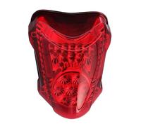 JUNOOS For Suzuki For Hayabusa GSX1300R 2008-2020 Motorcycle Tail Lights Brake Assembly LED Steering Light Indicator Signal Light(Red)