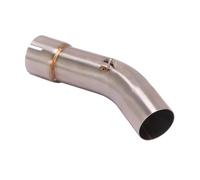 JUNOOS For SUZUKI SV650 SV 650 SV650X 2003-2015 Slip On Motorcycle Exhaust Escape Modified Mid Link Pipe 51mm Muffler