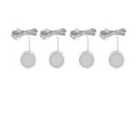 JUNOOS For VW T4 T5 Indoor Light Car Interior Reading Light Car Ceiling Lighting RV Light Camper Lighting 3000K 4000K 6000K 12v 1/4PCS(Warm White 4PCS-3000K)