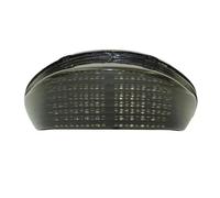 JUNOOS For ZX12R ZX-12R 2000 2001 2002 2003 2004 2005 Motorcycle Rear Tail Light Brake Turn Signals Integrated LED Light Signal Light(Black)