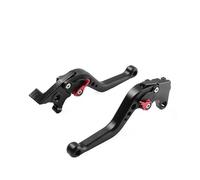 JUNOOS Motorcycle Handlebar Parts for Aprilia for Tuareg 660 2021-2024 Short Brake Clutch Lever 6-Gear Adjustable Front Hand Control Handles Motorcycle Accessories(Black)