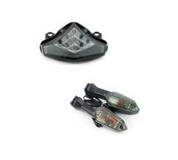 JUNOOS Motorcycle Integrated LED Brake Tail Light Turn Signals For ER-6N ER6F For Ninja 650 2012-2016 Signal Light(SET B)