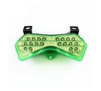 JUNOOS Motorcycle LED Rear Taillights Brake Tail Turn Signal Light For ZX-6R ZX6R 2003 2004 Z750 2003-2006 Z1000 2003-2005 Signal Light(Type C)