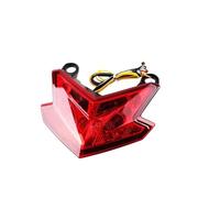 JUNOOS Motorcycle LED Taillight Rear Brake Turn Signal Integrated Tail Lights For Z800 ABS 2013-2016 Z125 Pro 2015-2022 Signal Light(Red)