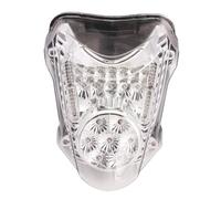 JUNOOS Motorcycle Tail Lights Brake Assembly LED Steering Light Indicator For Suzuki For Hayabusa GSX1300R 2008-2020 Signal Light(Clear)