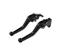 JUNOOS Short Brake Clutch Levers Adjustable Parking Handle Set for CB750 for Hornet 2023-2024 CB 750 Motorcycle CNC Accessories(A-Black)