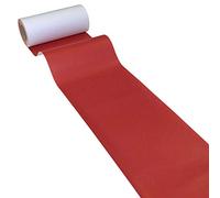 JUNOPAX 50M x 0.20M Banquet Roll paper table runners red| Disposable Table Runners | wetproof and damp wipeable