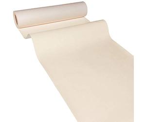 JUNOPAX Paper Table Runner 50M x 0,40M ivory Banquet Roll | Disposable Table Runners | wetproof and damp wipeable