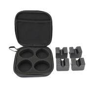 JUNPIY 4Pcs Rubber Axle Jack Stand Pad Adapter W/Storage Case, for Lada, for Ford, for VW, for Fiat, for Peugeot, for Nissan, for Renault, for Hyundai, for Kia, for BMW, for Mazda Car Jack Pad