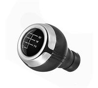JUNPIY 5/6 Speed Car Gear Shift Knob, for, for R55 R56 R57 R58 R59 R60 R61 F54 F55 F56 F57 Lever Shifter Knob Head Black Case Gear Shift Knob(Black 6 Speed)