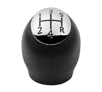JUNPIY 5/6 Speed for Megane for Scenic for Laguna, for Vauxhall, for Opel, for Movano, for Nissan, Gear Shift Knob Lever Gear Shift Knob(Black 5 Speed)